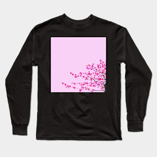 Pink cherry blossom Long Sleeve T-Shirt